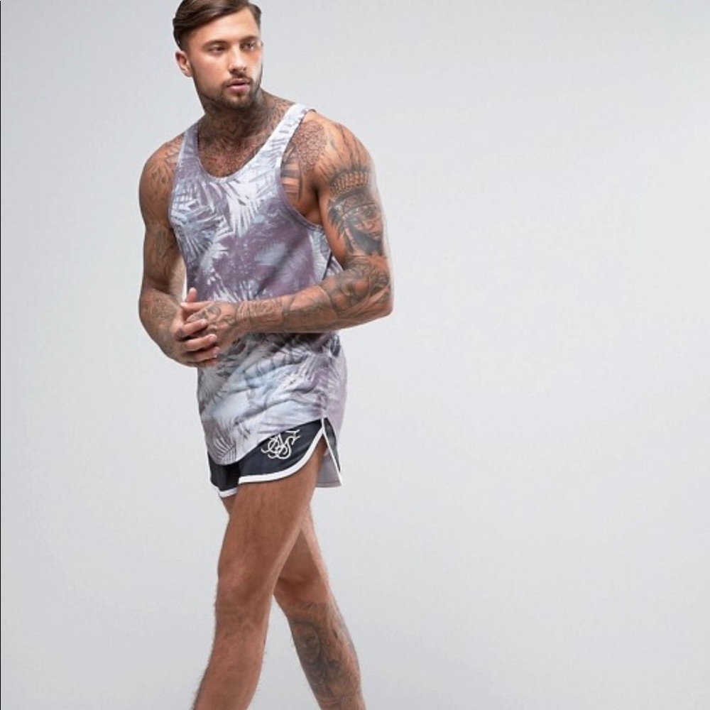 Sik Silk Tropical Tank Top